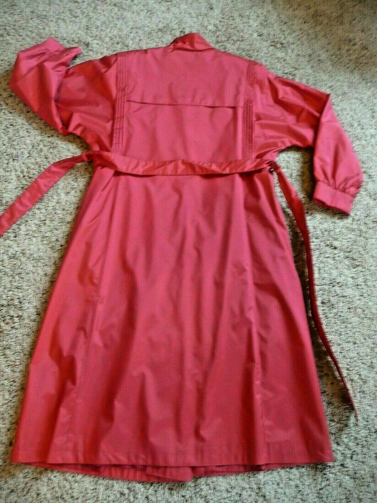 Vintage 1980’s Womens J. Gallery Red Coat Size 11/12 Petite
