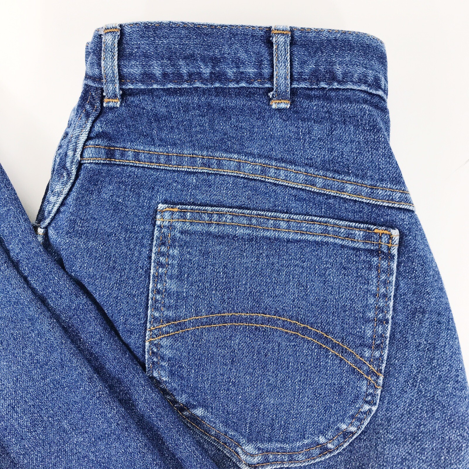 Chic Jeans Women’s 18 WP 34 x 29 Vintage 80’s Blue Tapered Leg High Waist Mom