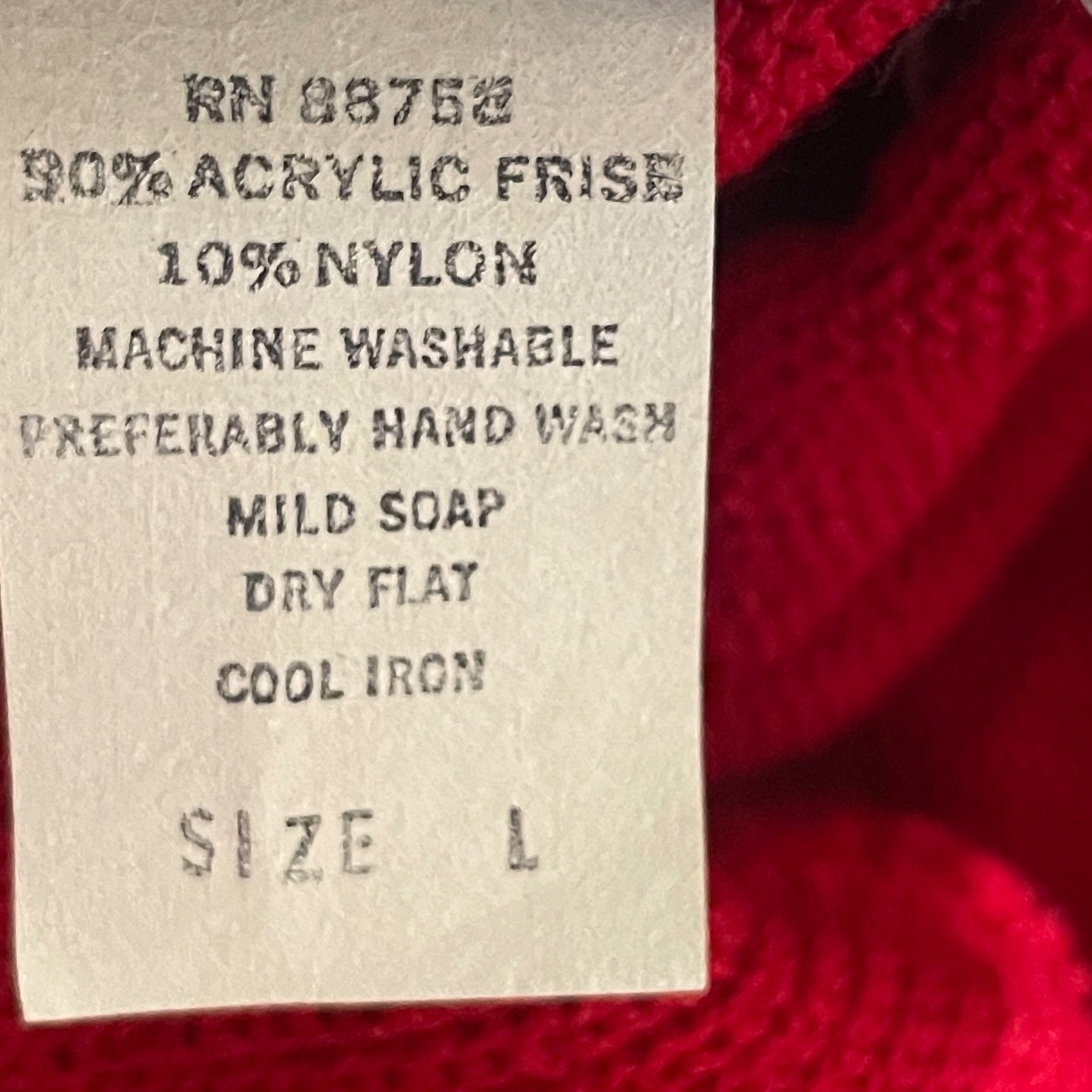 Vintage 90’s Size L Jacobson’s San Remo Red Knit Jacket & Skirt Set NWT $260