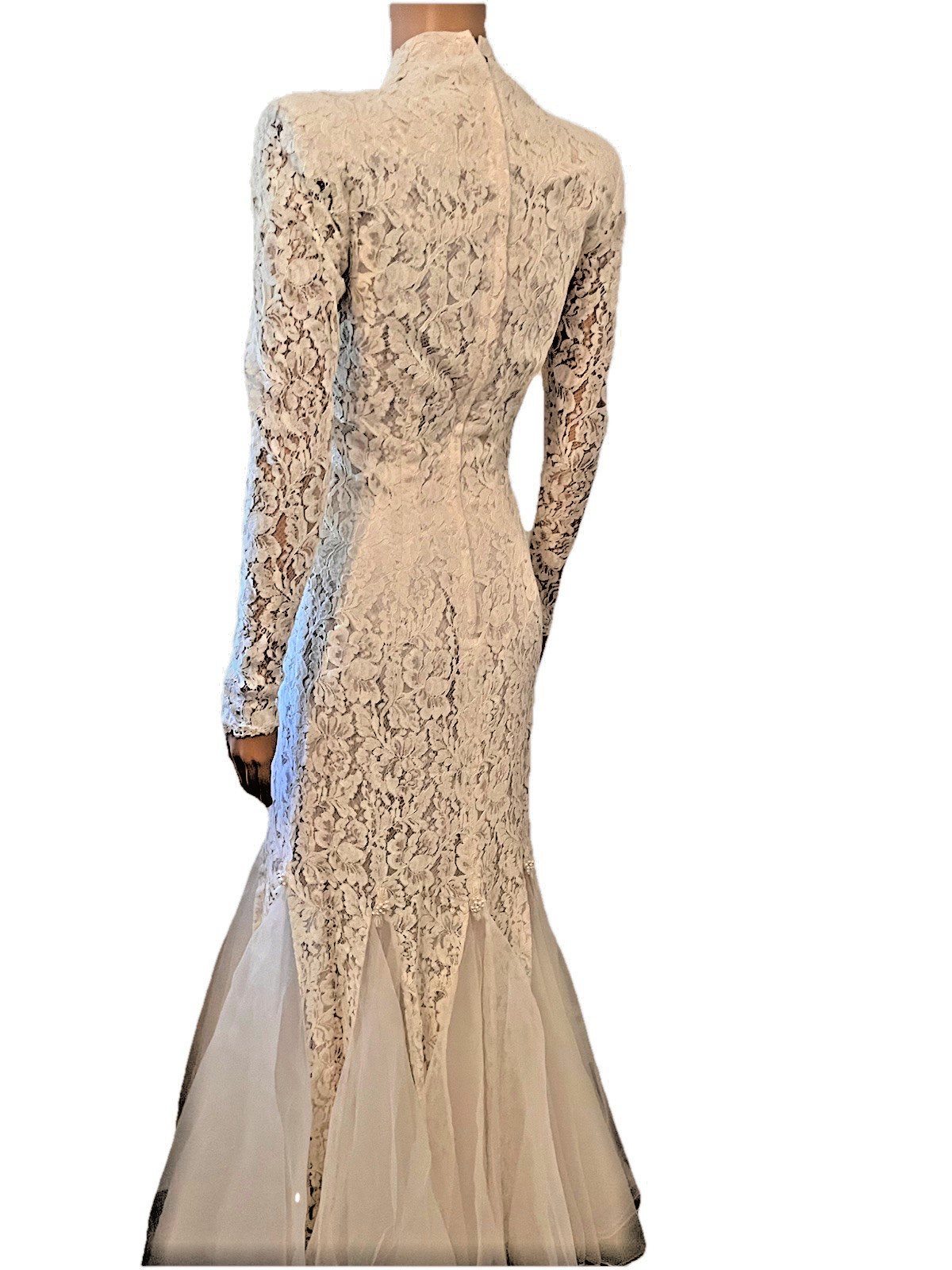 Gorgeous VTG 80s Susan Lane’s Country Elegance Cottagecore Lace Wedding Dress 6