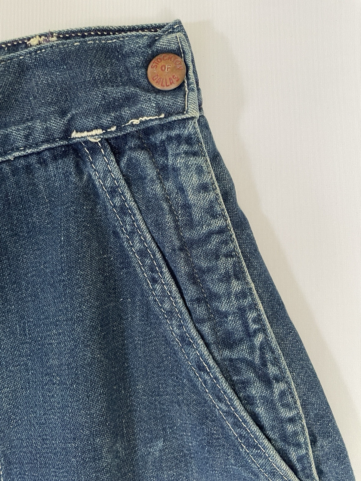 Vintage 40s 50s Stockton Of Dallas Original Ranch Wear Denim Western Knickers**