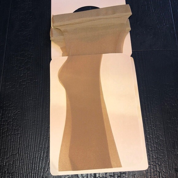 VTG New Top Secret By Stevens No Garter Stockings 10-11 M Jubilee Golden Beige
