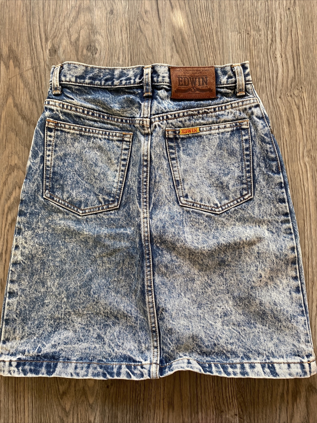 vtg Edwin acid wash skirt sz 29