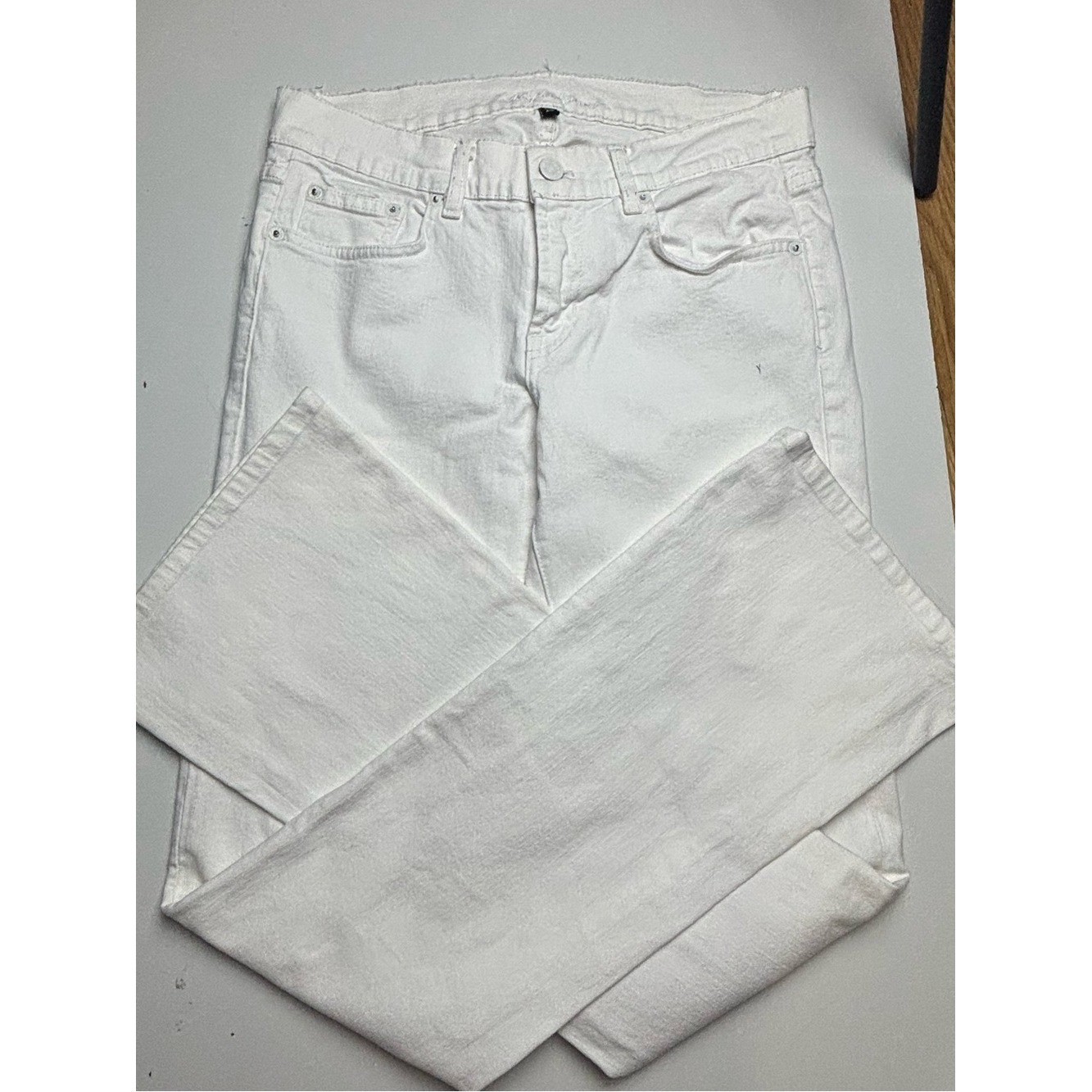 Ralph Lauren vintage white logo pocket embellished jeans sz 28