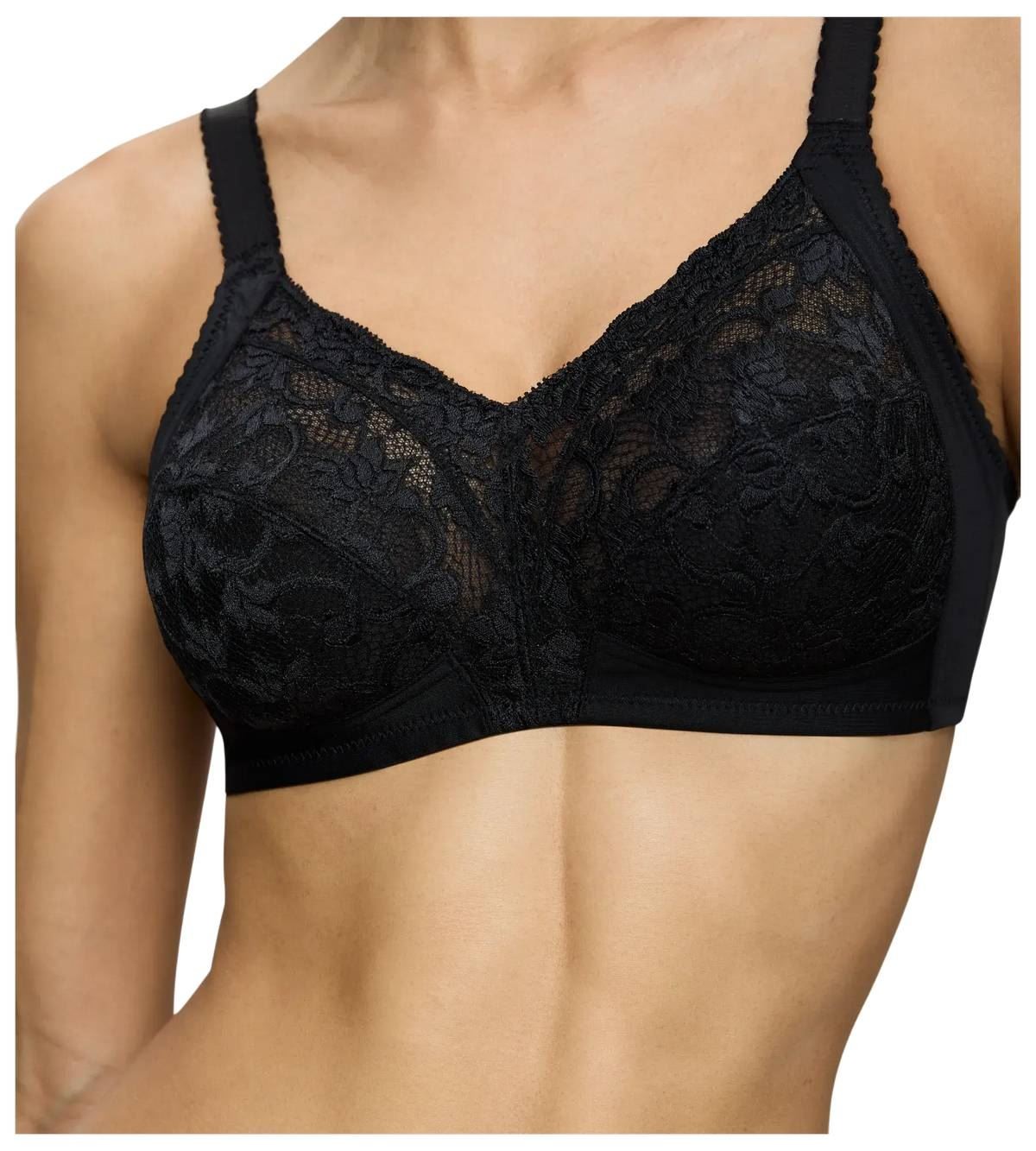 Triumph Womens Delicate Doreen Non Wired Bra – Black
