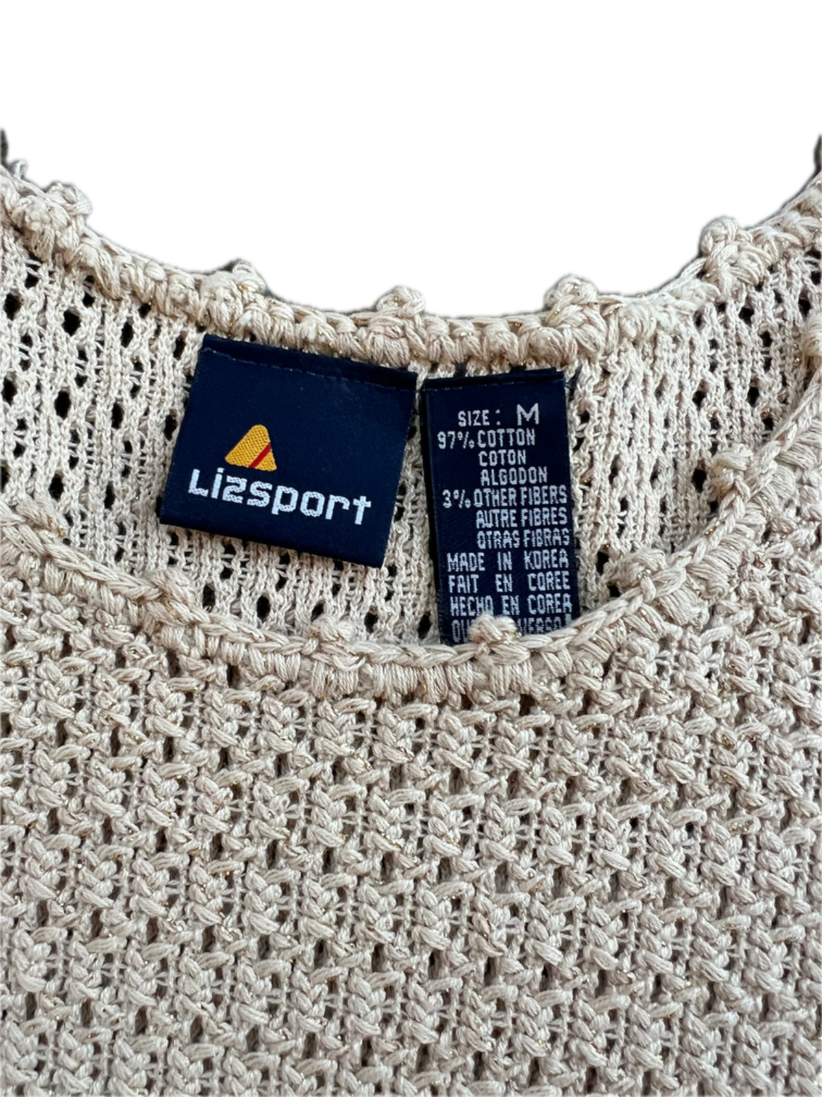Vintage LizSport Liz Claiborne Oversized Sweater and Skirt Set Size S/M