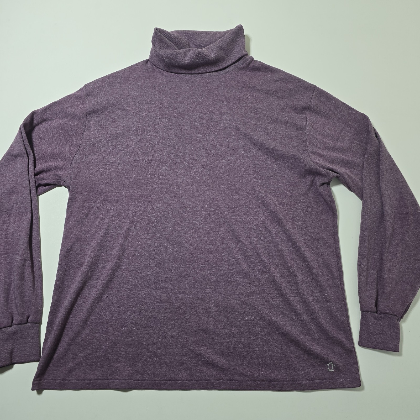 Women’s Size XL Long Sleeve Turtleneck Munsingwear Purple USA