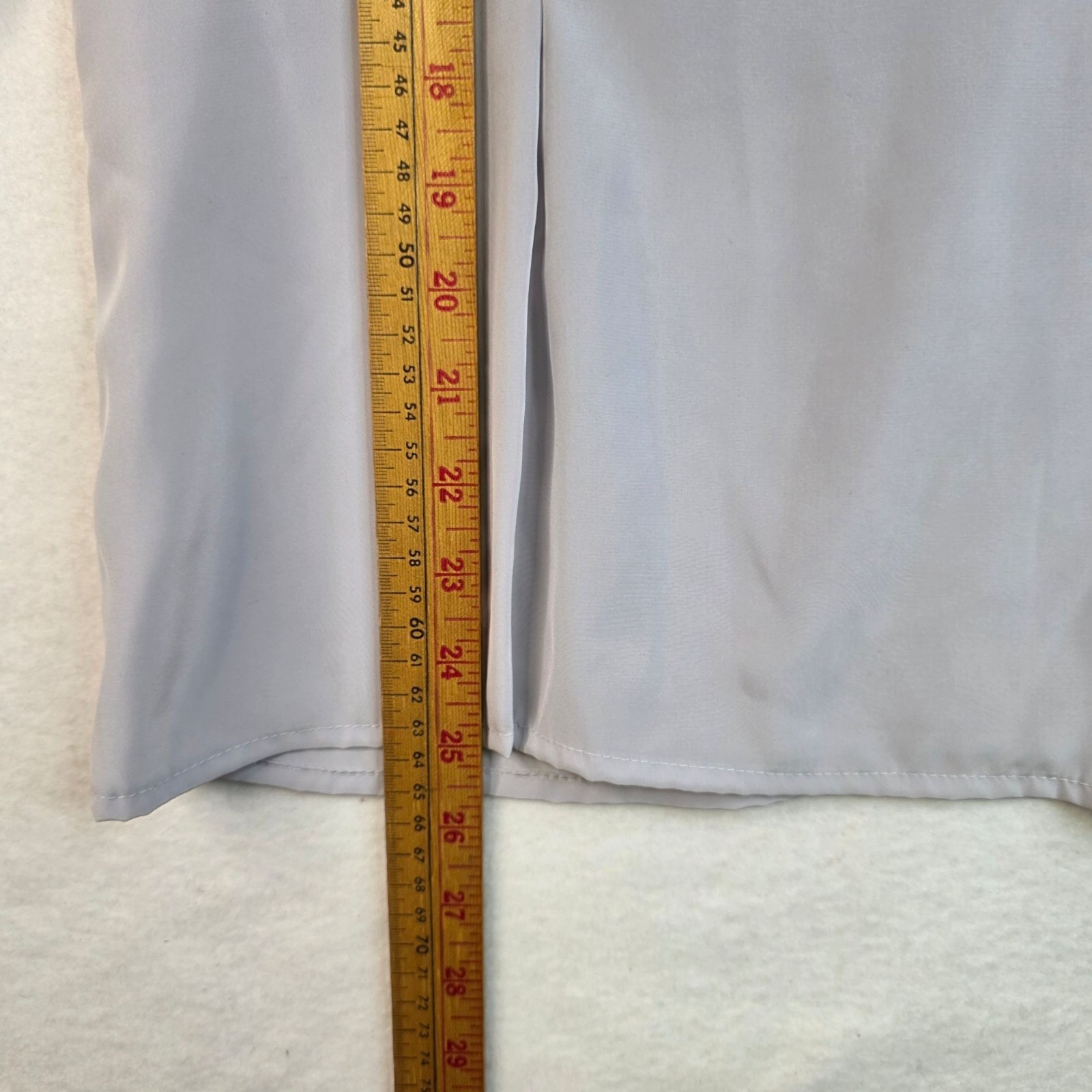 Vintage 80s Gailord Matisse Crepe De Chine Blouse 12 Dove Grey Pleated Feminine