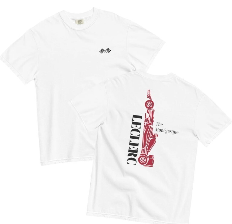 Charles Leclerc Ferrari Racing F1 Unisex T Shirt, Formula One Racing