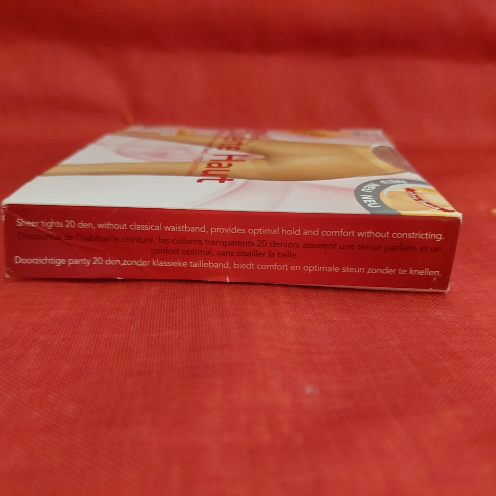 Vintage Pantyhose Zweite Haut Germany Nur Die Size M Color Amber BBROS3