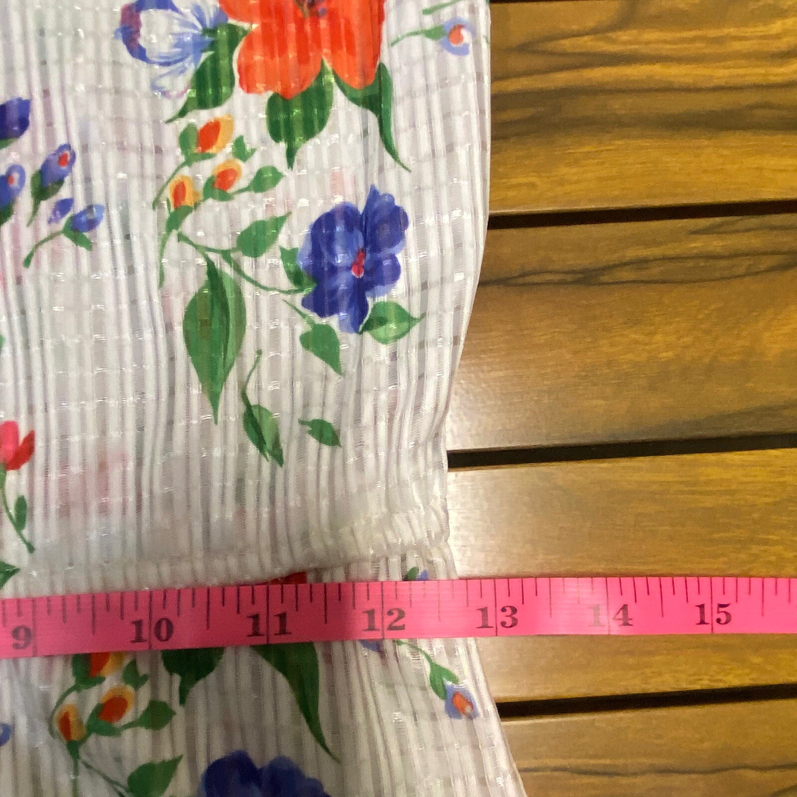Vintage Mara Jrs of California Dress Size 5 Floral Midi Mandarin Collar 1970s