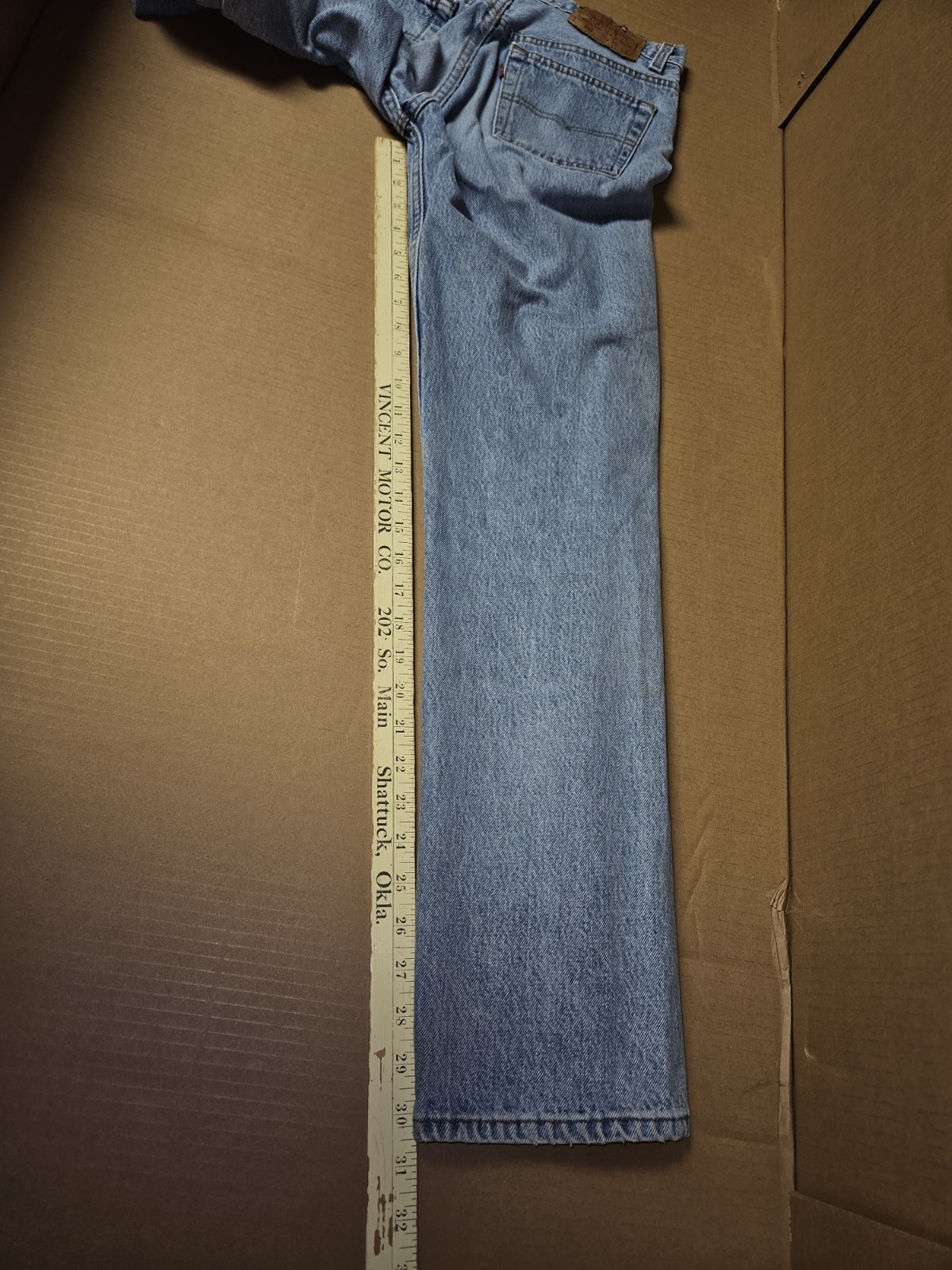 Vintage Levi’s 501 Light Wash Mens 30×32 Blue Jeans USA Made 90s