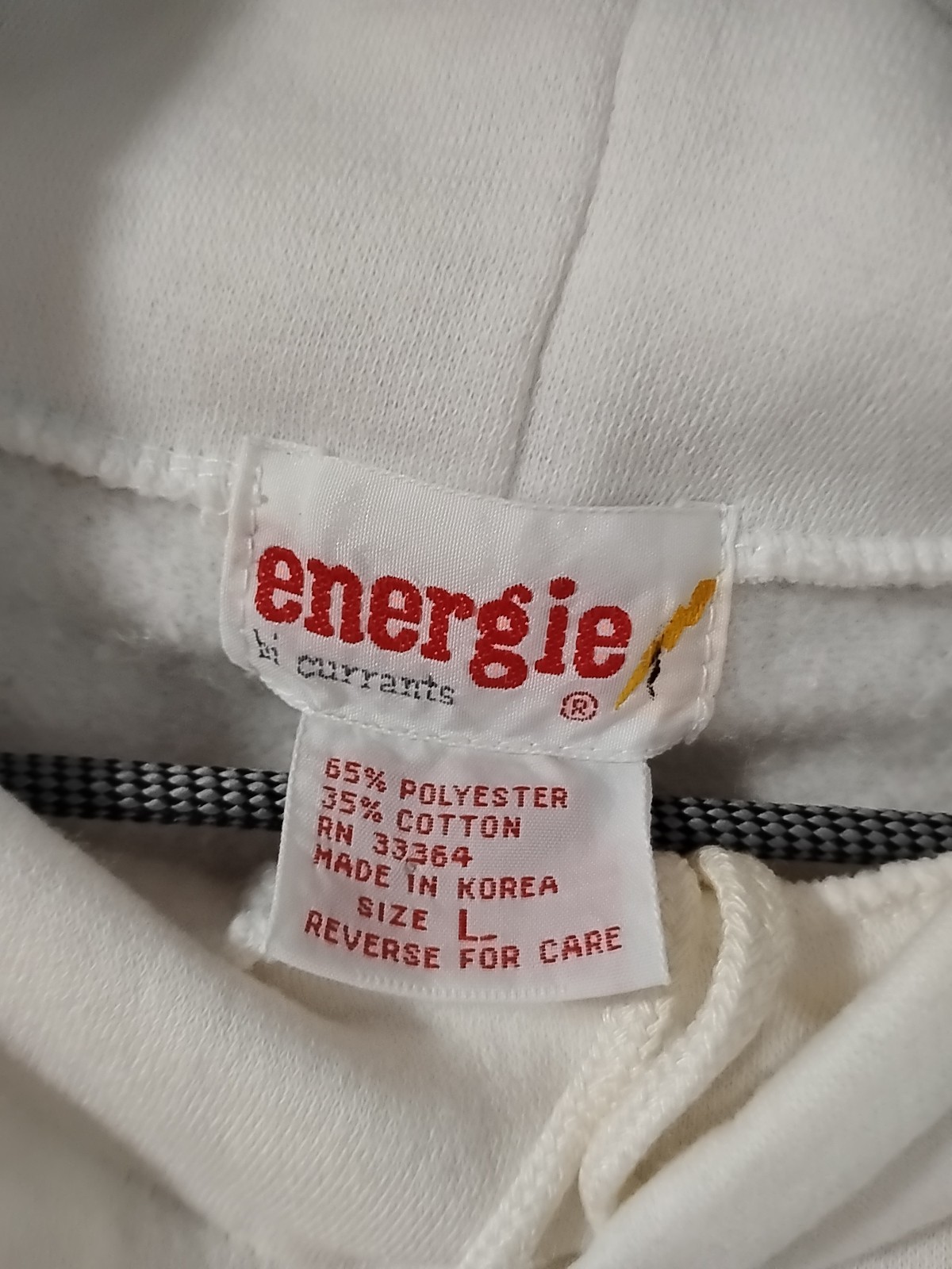 Vintage Sweatshirt Pastel Block Pullover Turtleneck Large Energies Bi Currants