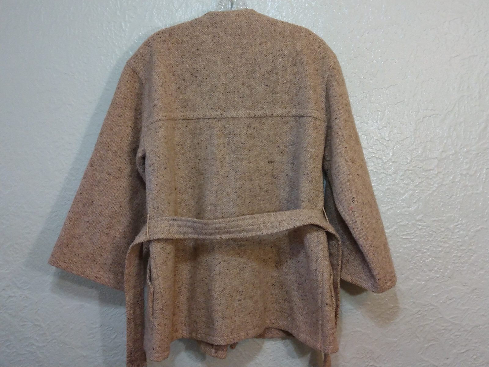 Vintage Boru Jimmy Hourihan of Dublin Wool Coat Gi Belted