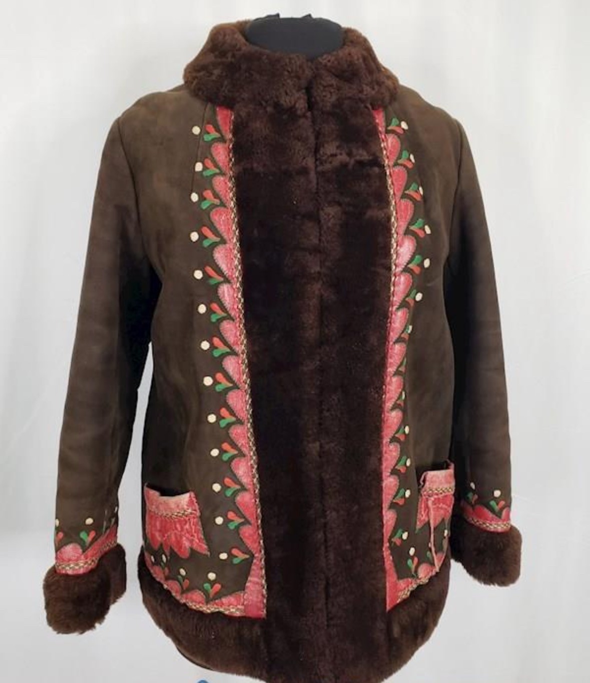Vintage Polish Sheepskin Jacket