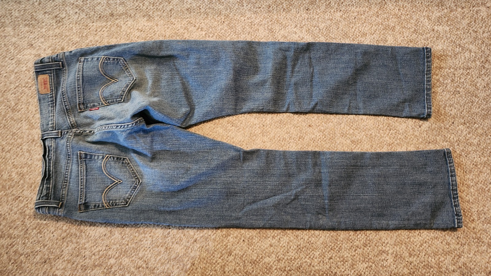 Levi’s Tilted 504 Jeans Vintage, Size 9 Medium, Long Fit Juniors