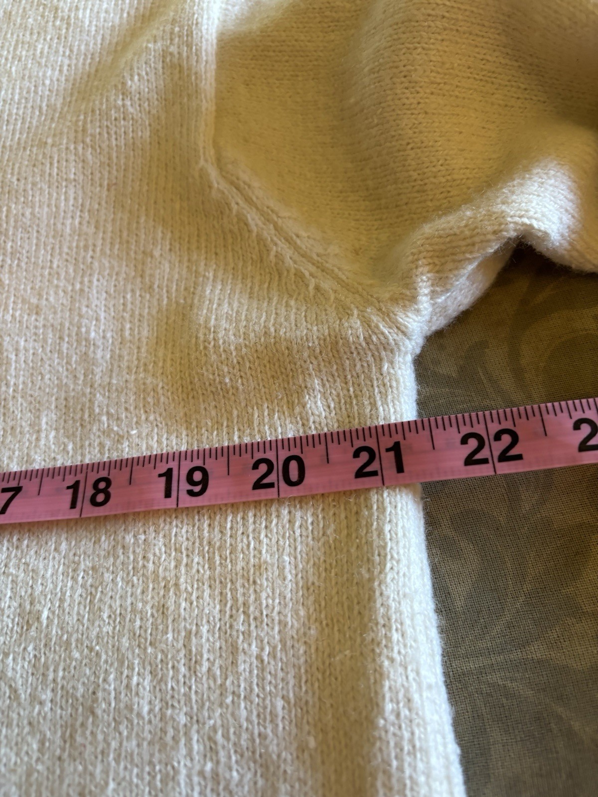 Vintage Jaclyn Smith Large Cream Beaded Sequin Cardigan Ramie Wool Acrylic Nylon