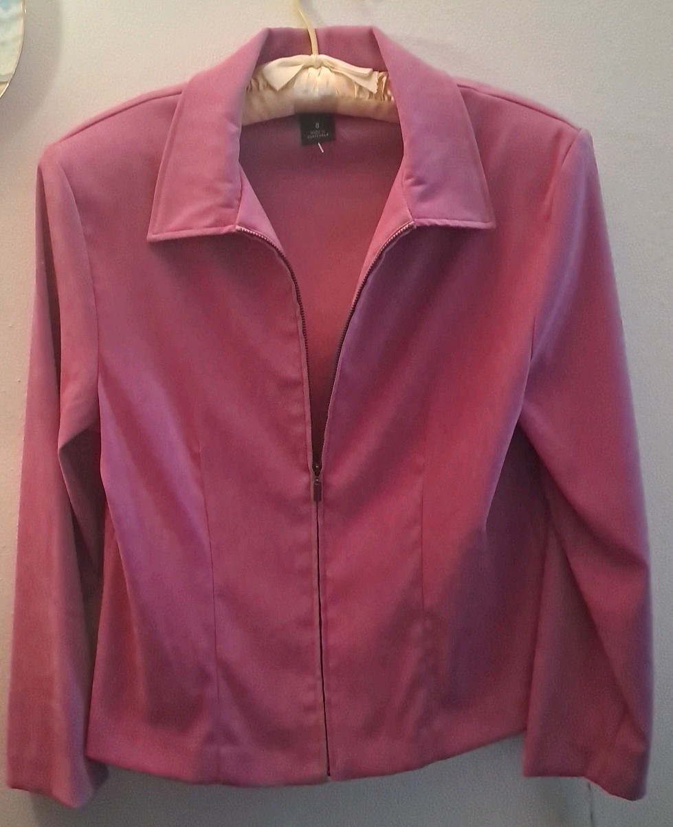 Vintage Briggs New York NWT Lightweight Blazer Jacket Iris Easycare Women’s 8