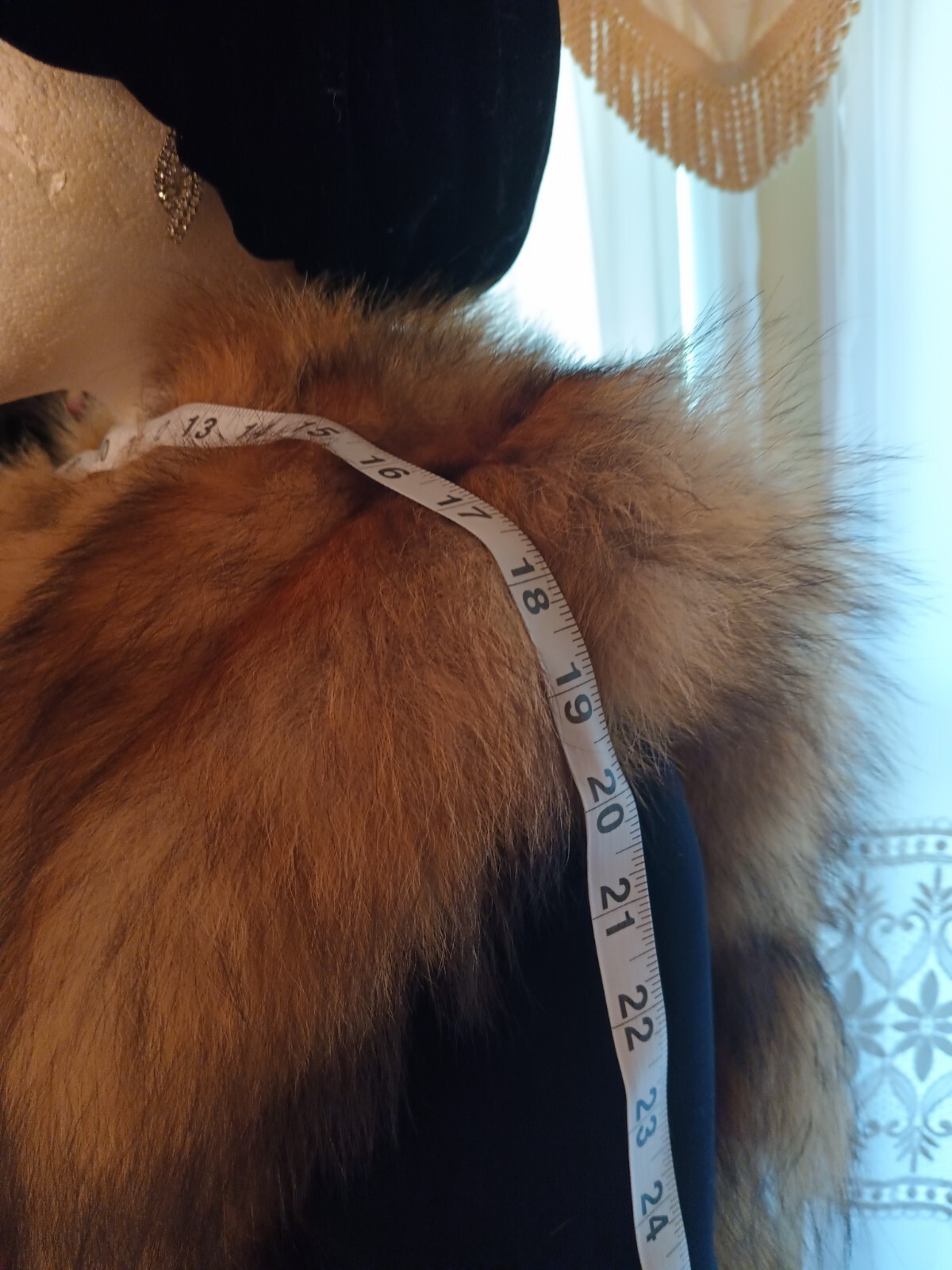 FOX VEST – SIZE SMALL/MEDIUM BY JACQUES SAINT LAURENT FOR F.C.I. PARIS NEW YORK