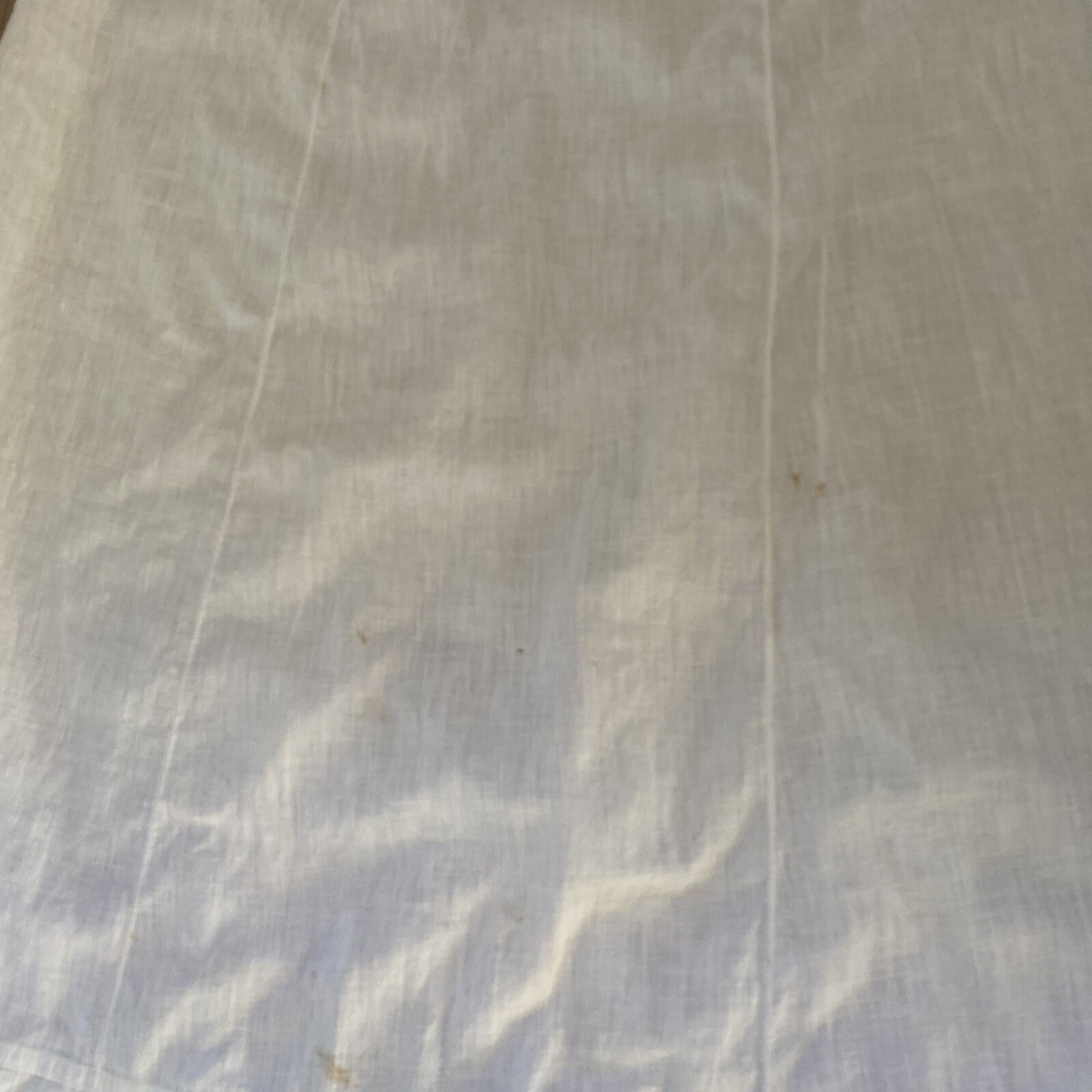 1900s Victorian petticoat Skirt half slip Cotton lace lingerie Eyelet Ruffle 31″