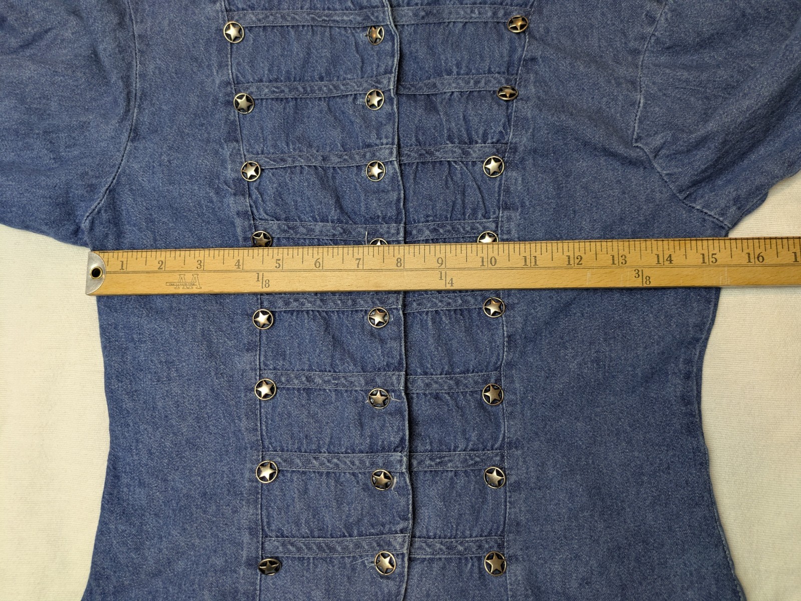 Vintage BANJO Western Shirt Long Sleeve Women’s Size Small Texas Star Buttons