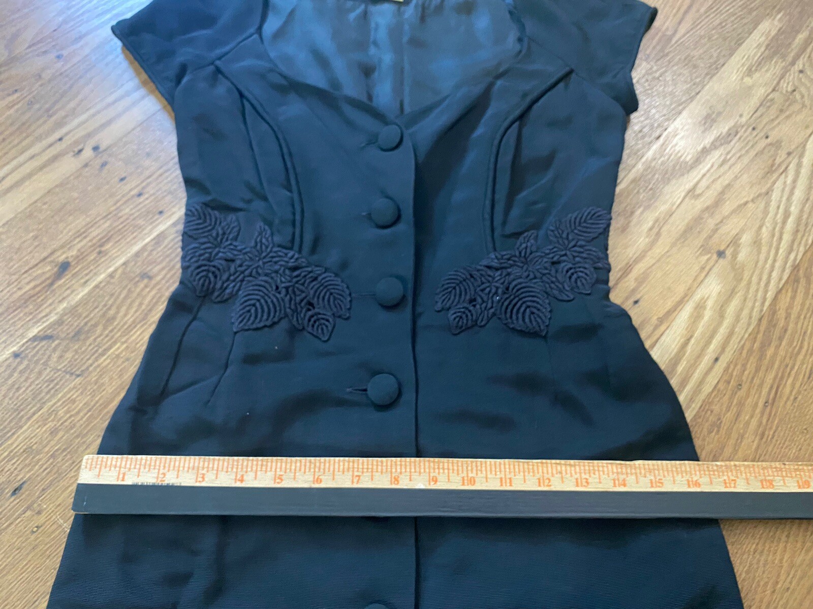 90s Beautiful LOLITA LEMPICKA Paris Front Button Mini Dress.size 6.made France