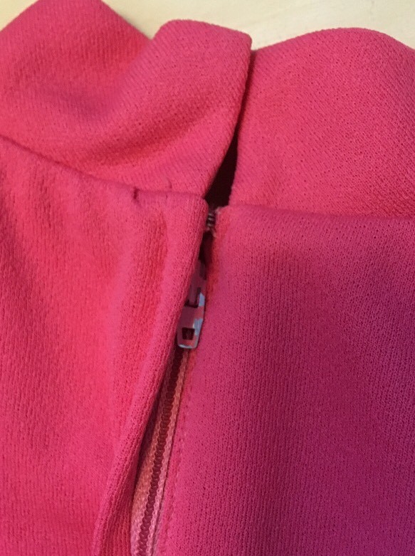 Retro Sleeveless Pink Dress Vintage 1970s Design Tall