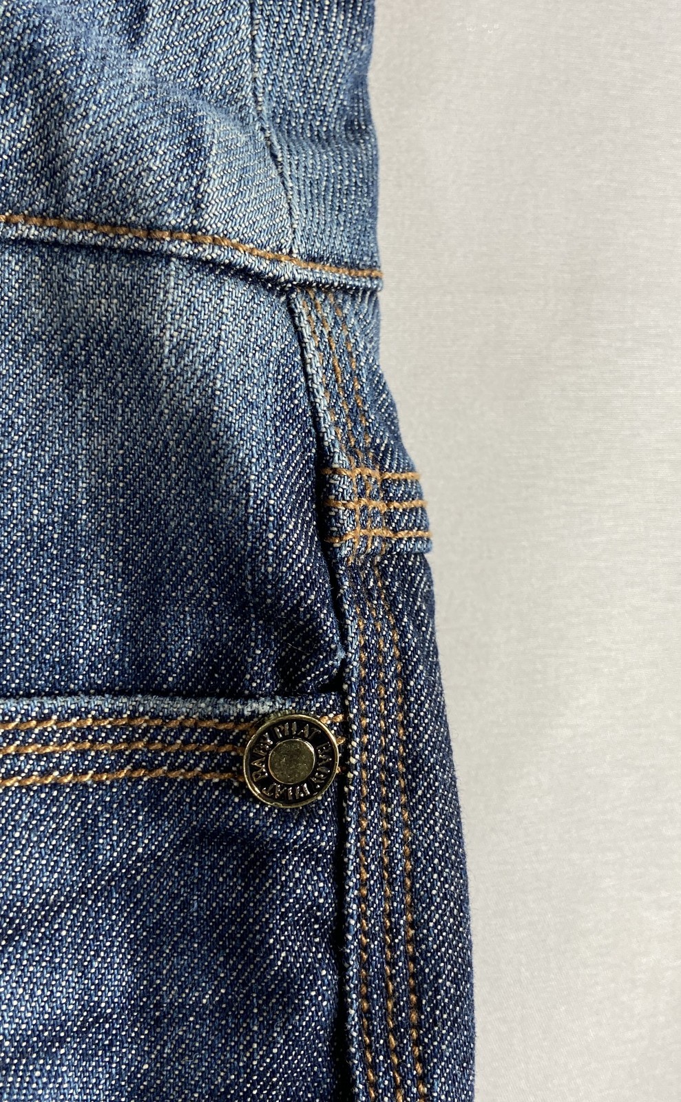 Vintage Y2K Baby Phat Women’s Blue Whiskered Wide Leg Jeans Sz 14