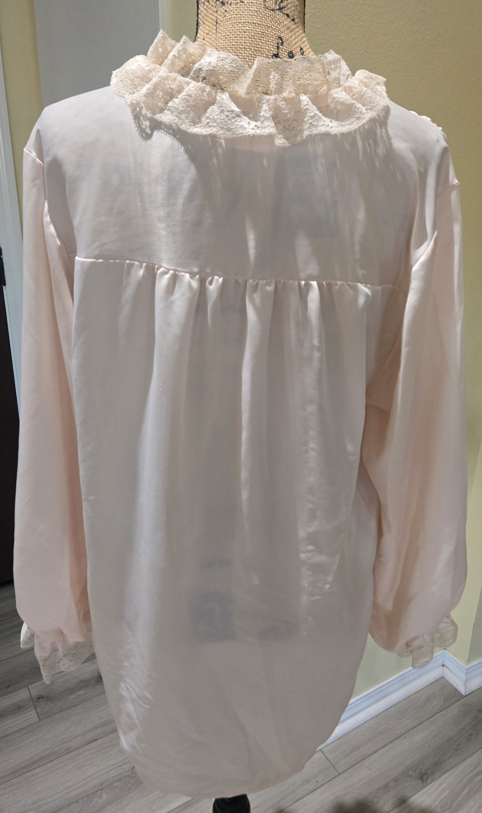 4 Pc Vintage Silky Nightgown Sleep Lingerie Lot Sz Medium