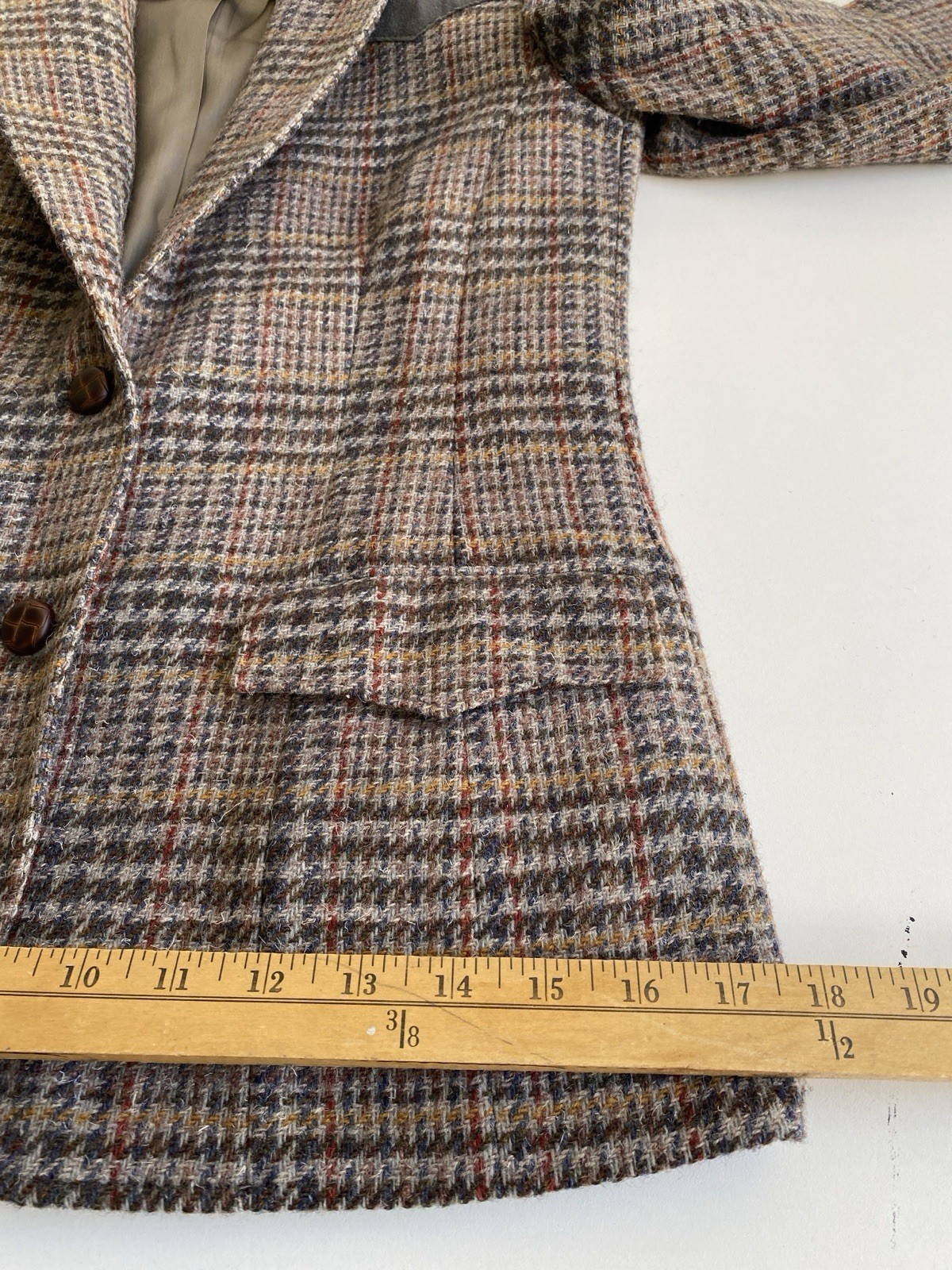 Vintage Pendleton High Grade Western Wear 34 Wool Suede Blazer Jacket
