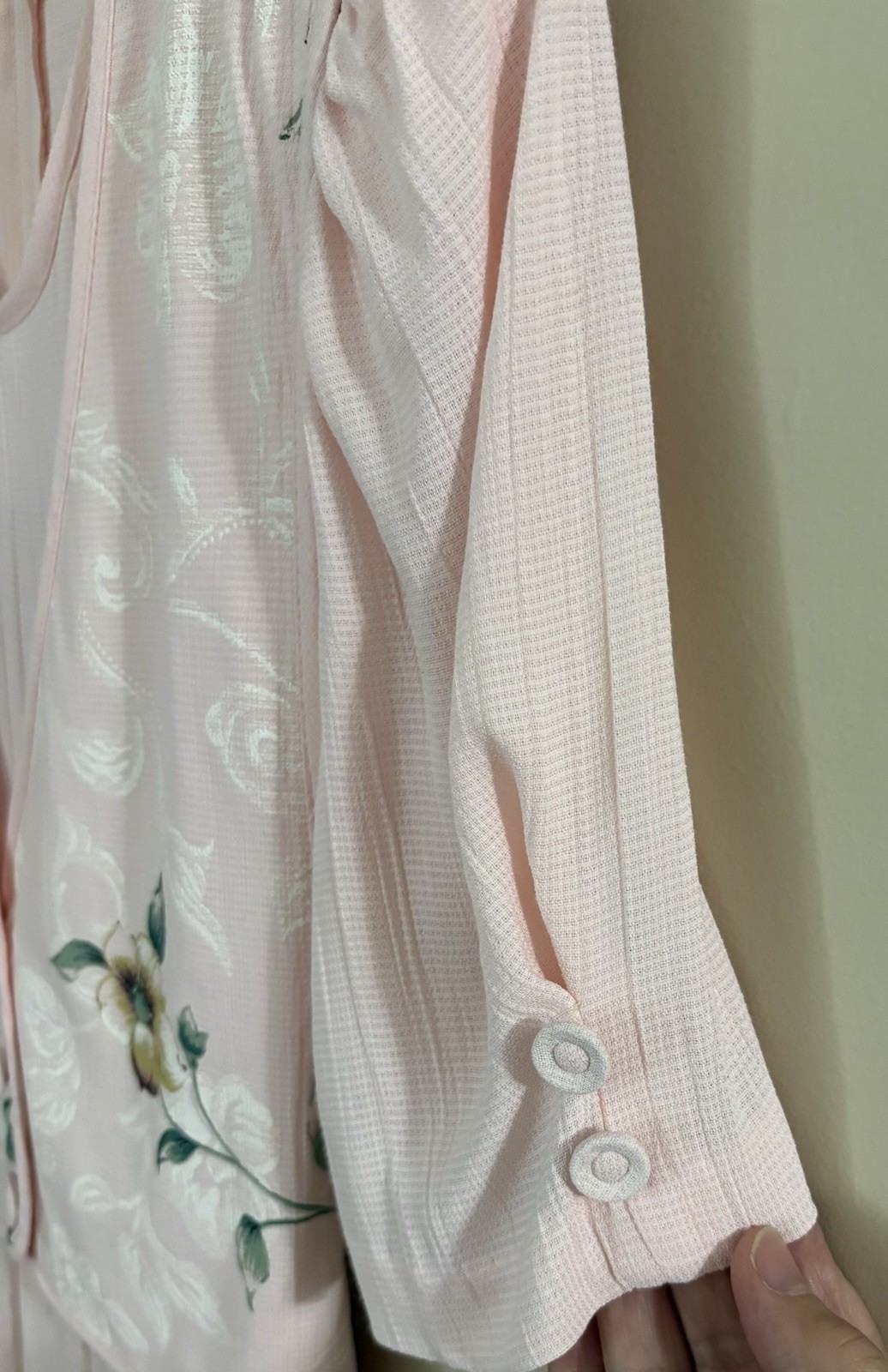 VTG 90’s JBS Women’s Blush Pink Maxi Dress Size 6 Cottagecore Prairie Romantic
