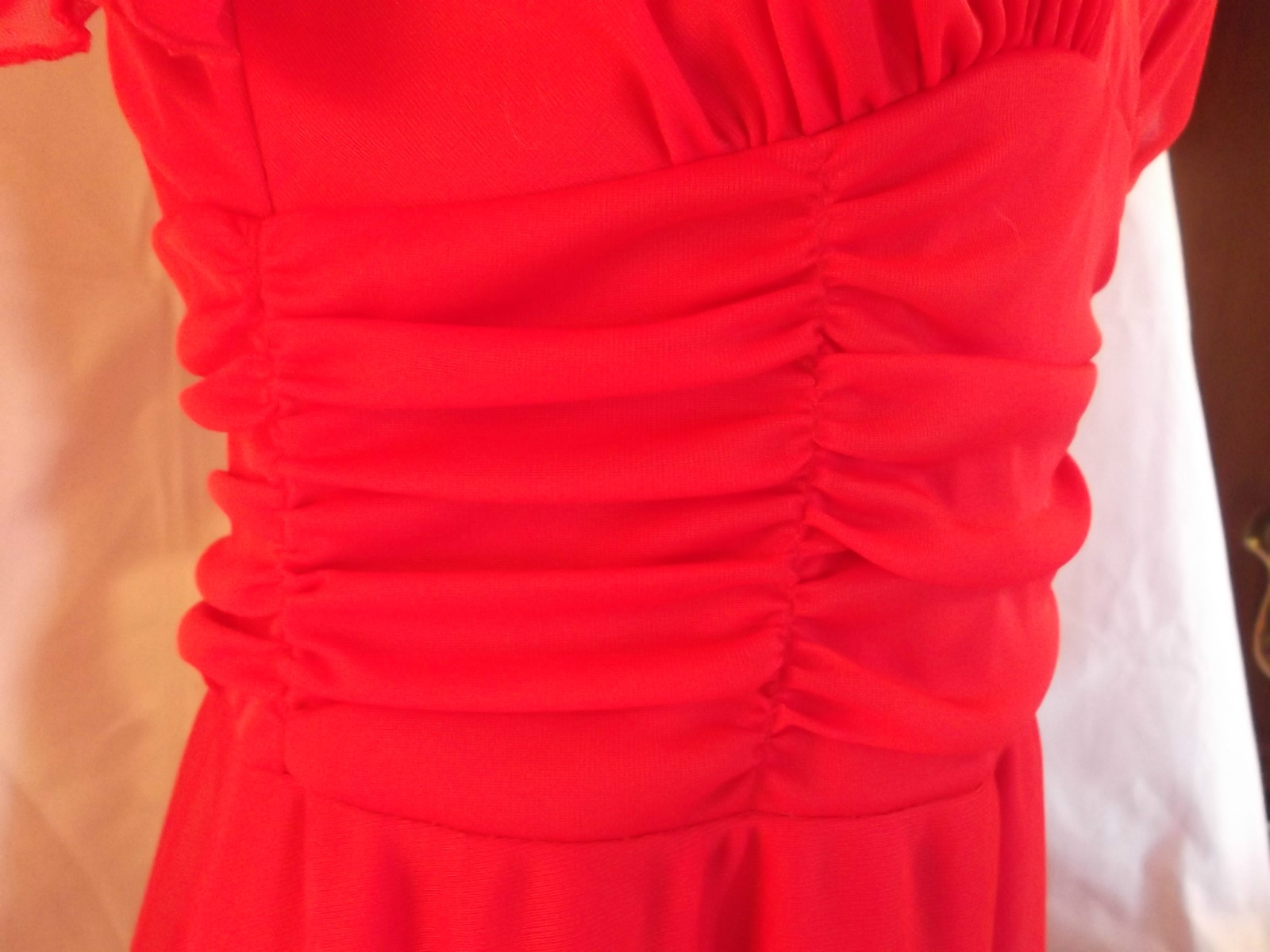 80s Fun Red Dress by D. J. Summers NWT sz S