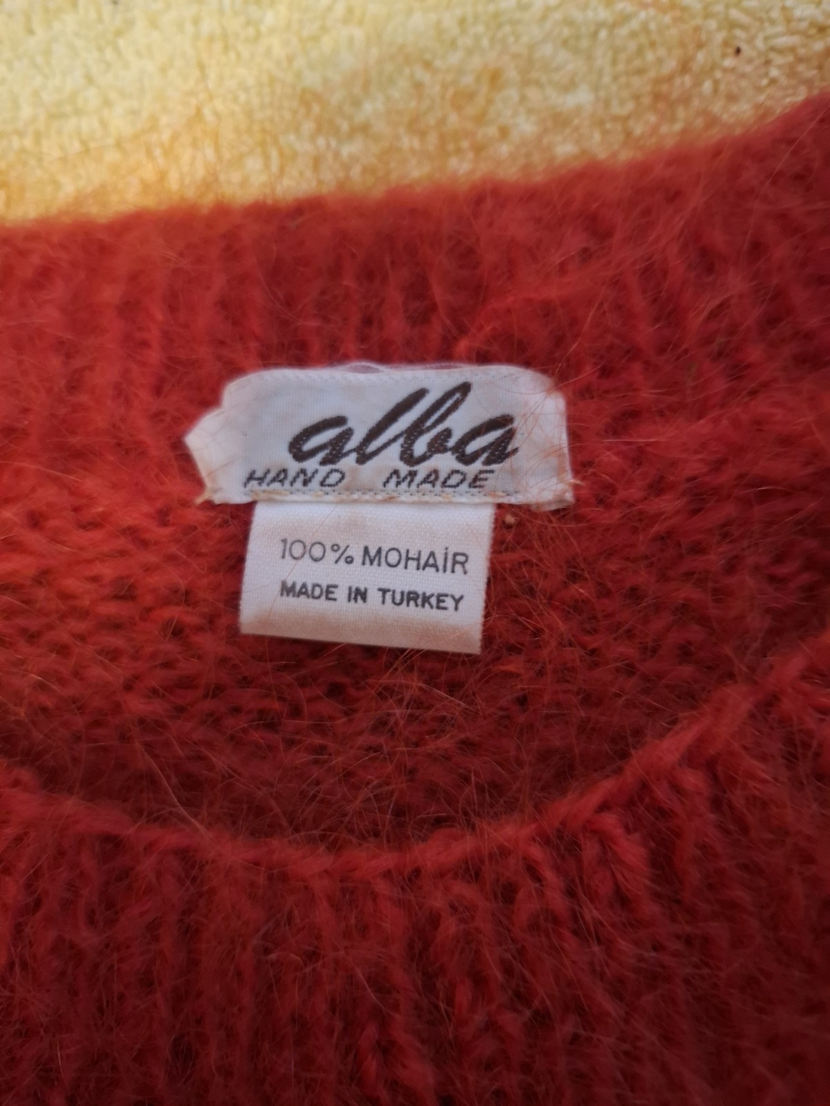 Alba Vintage Mohair Sweater XL