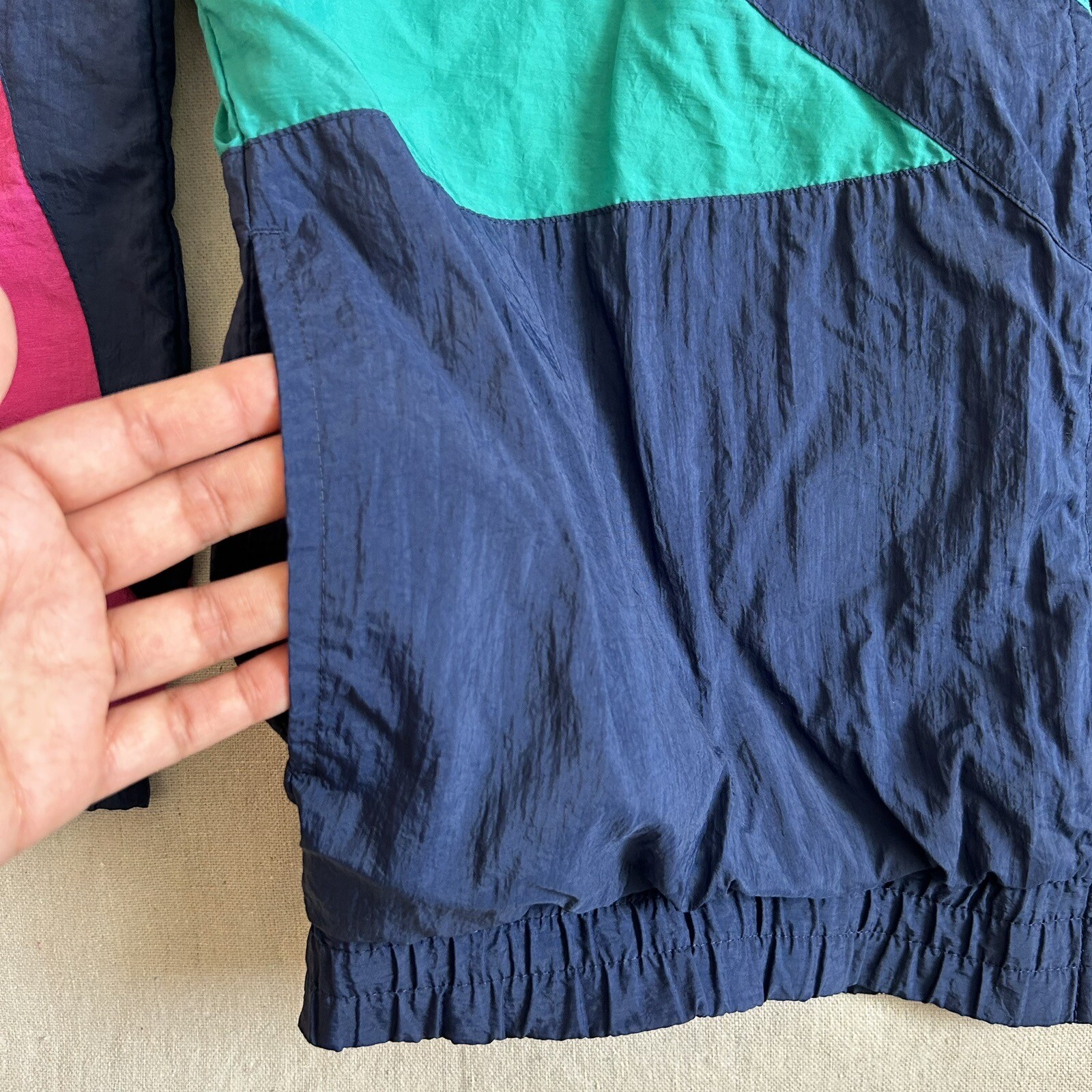 Vtg Track Suit Prince Sports Wear Womens L/XL Jacket 80s Retro Athleisure No Tag