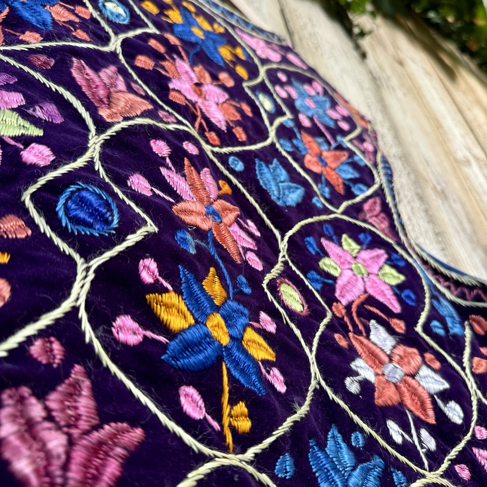 Late 60s/early 70s Bohemian Embroidered Vest