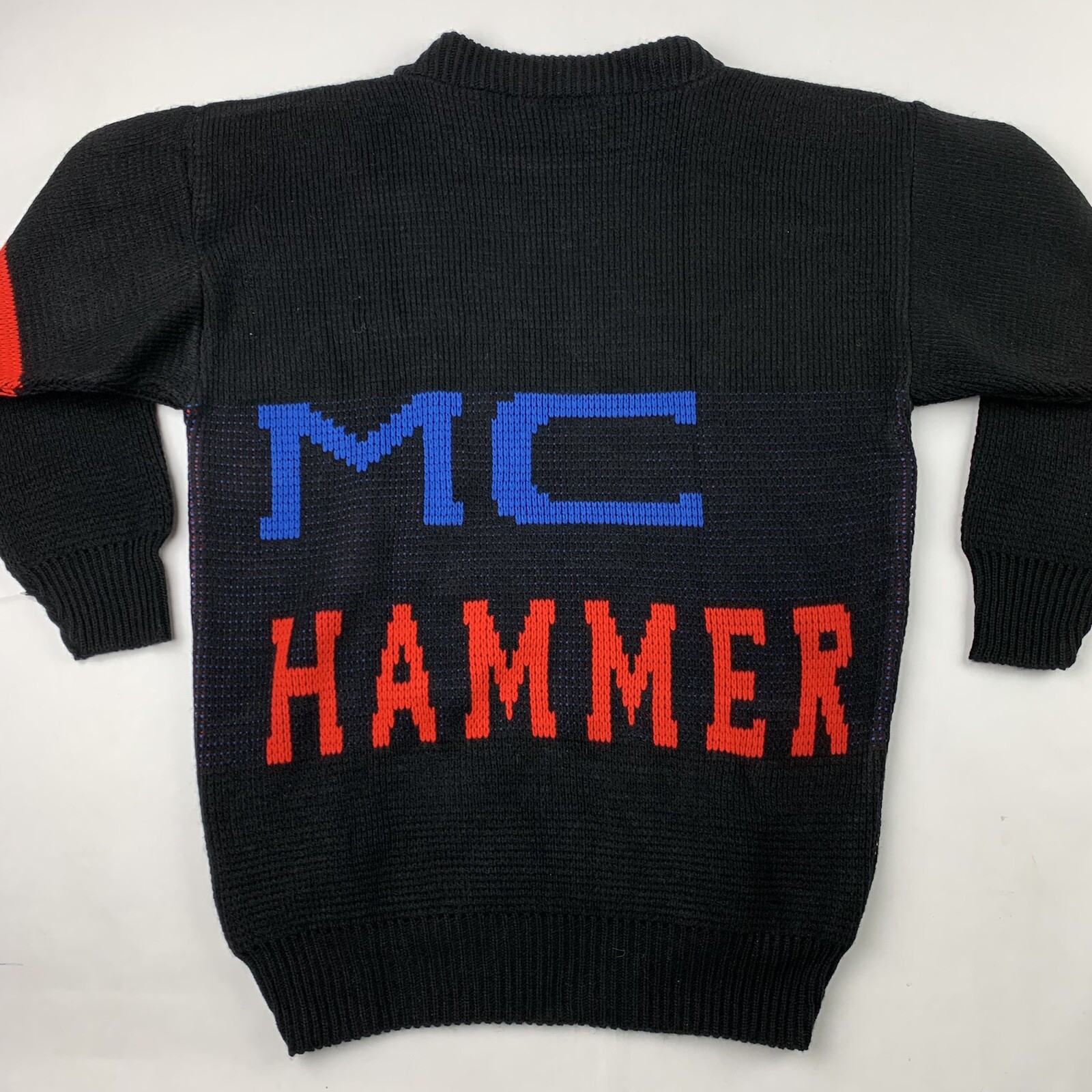 VTG 90s MC Hammer Here Comes The Hammer Sweater Adult Small Rap Hip Hop NWT