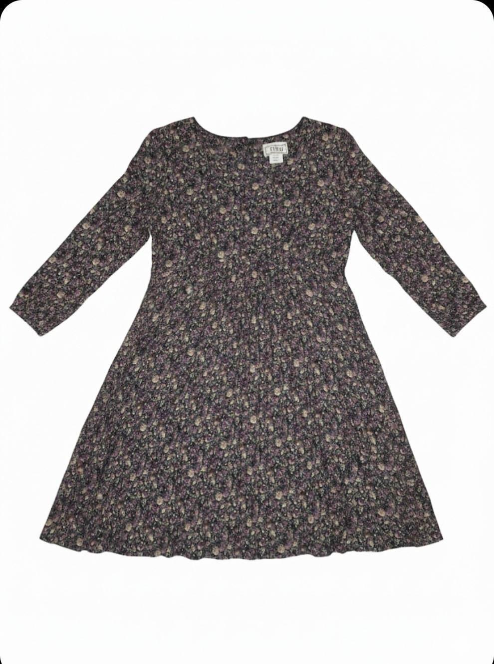 Vintage 90’s Y2K Floral Skater Dress Size 11