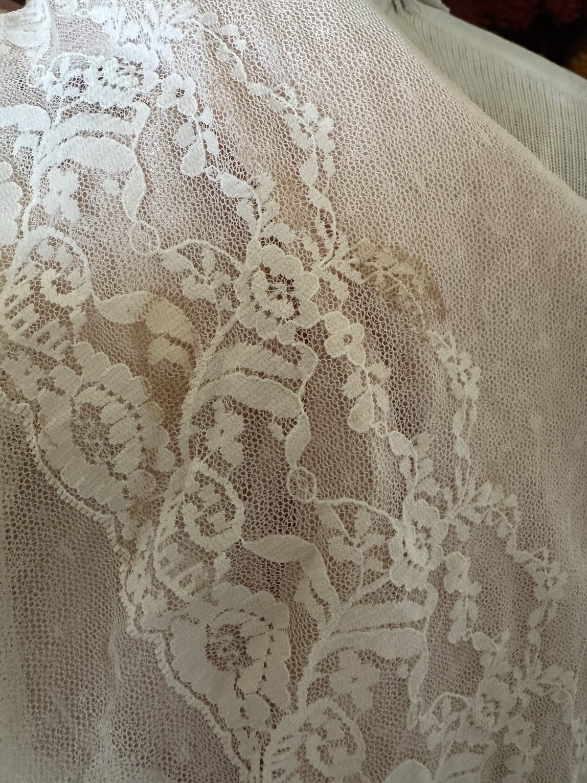 Vintage Susan Lane’s Country Elegance Lace Pearl Wedding Dress