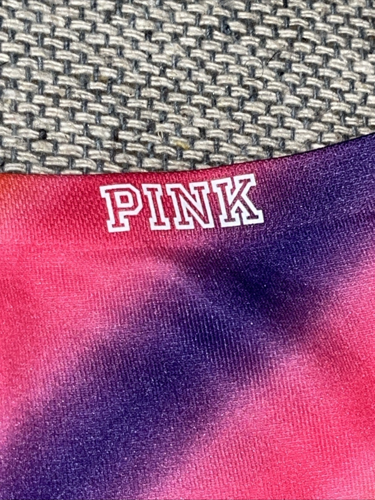 PINK Victoria’s Secret Panties Sunset Bikini Ombre Seamless Hipster Tie Dye S M