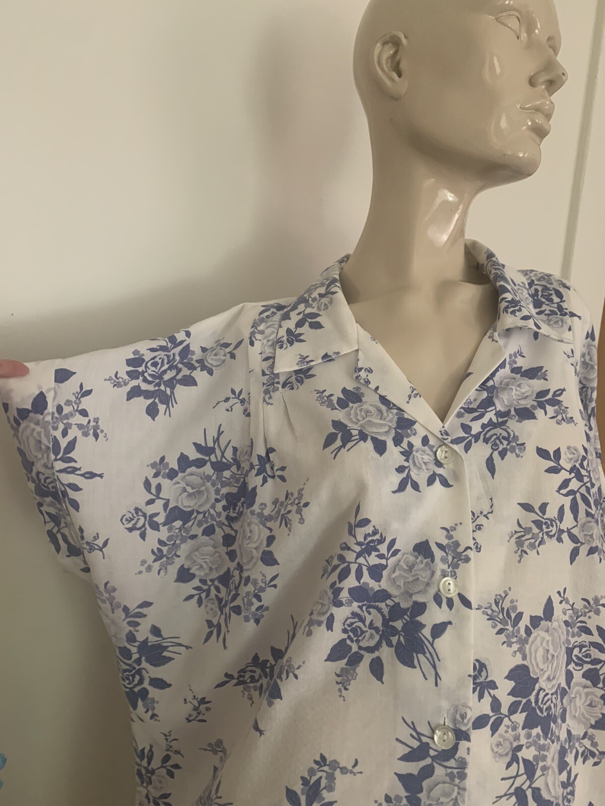 Vintage 90s Floral Oversized Button Up, JoRo Fashion Top, 2XL