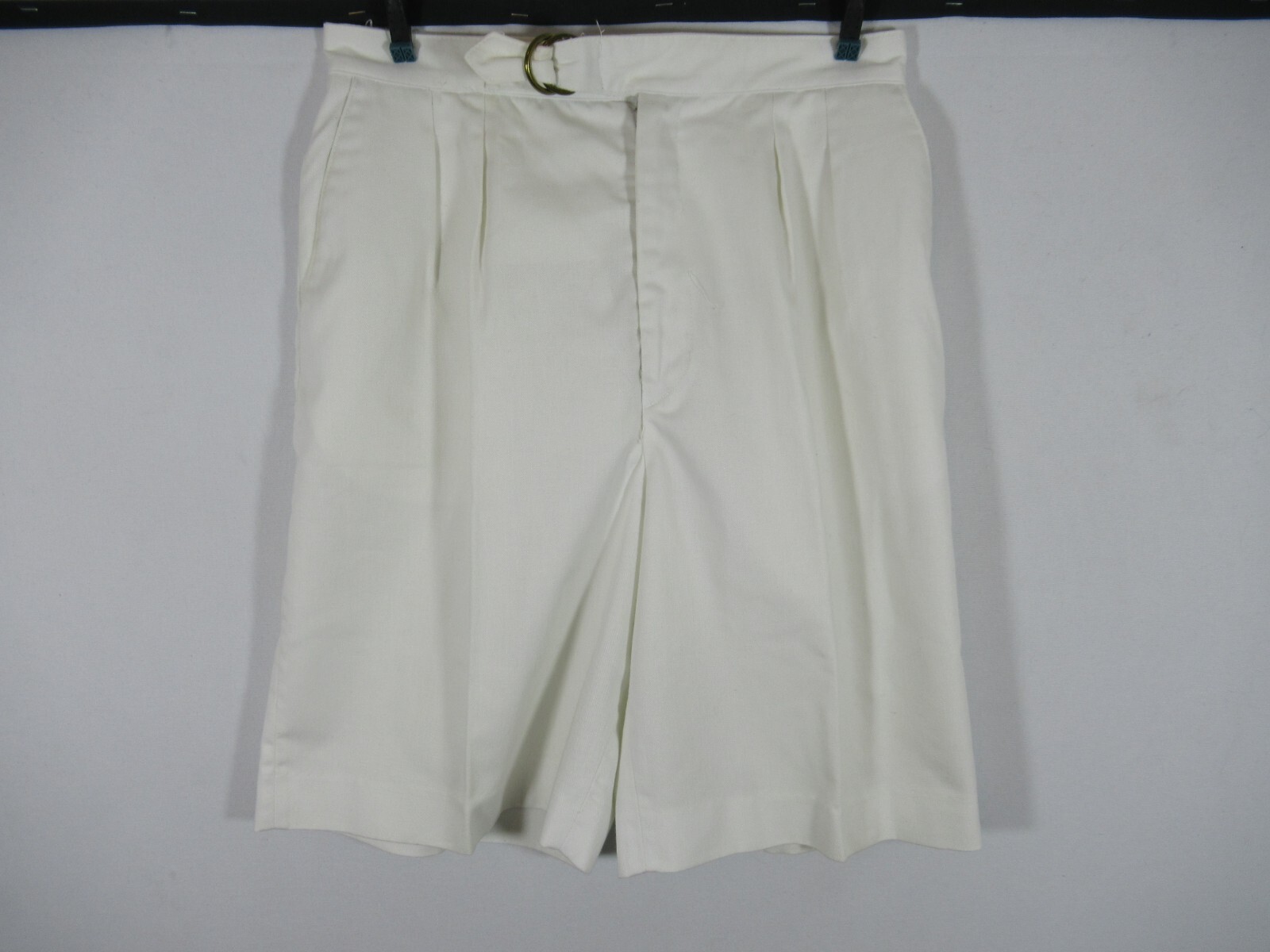Vintage 80s 90s Haggar Pleated High Rise Shorts White Women