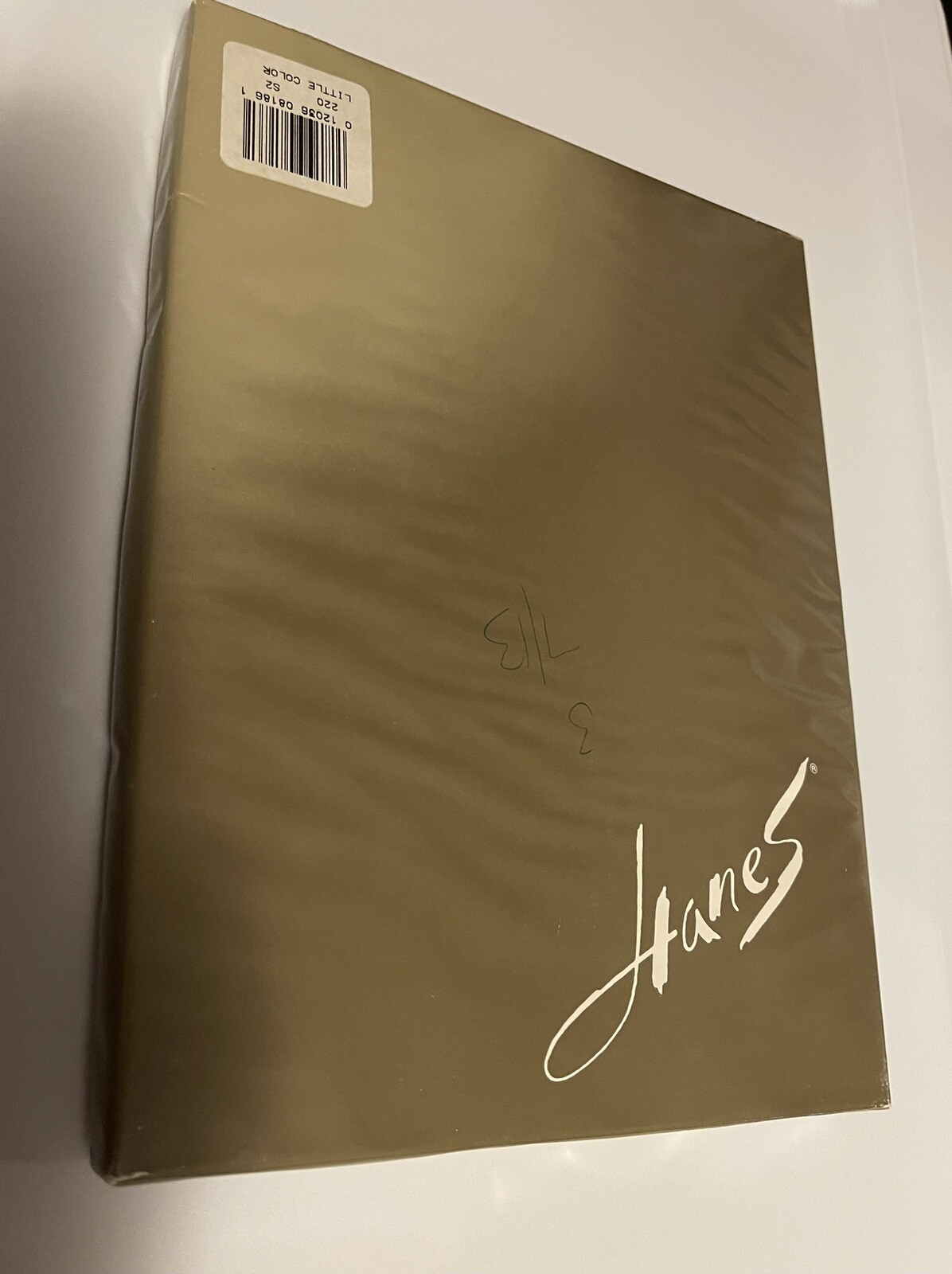 VINTAGE HANES SIZE 9 1/2 – 10 1/2 SHORT NYLON STOCKINGS ! NEW ! 3 PAIR