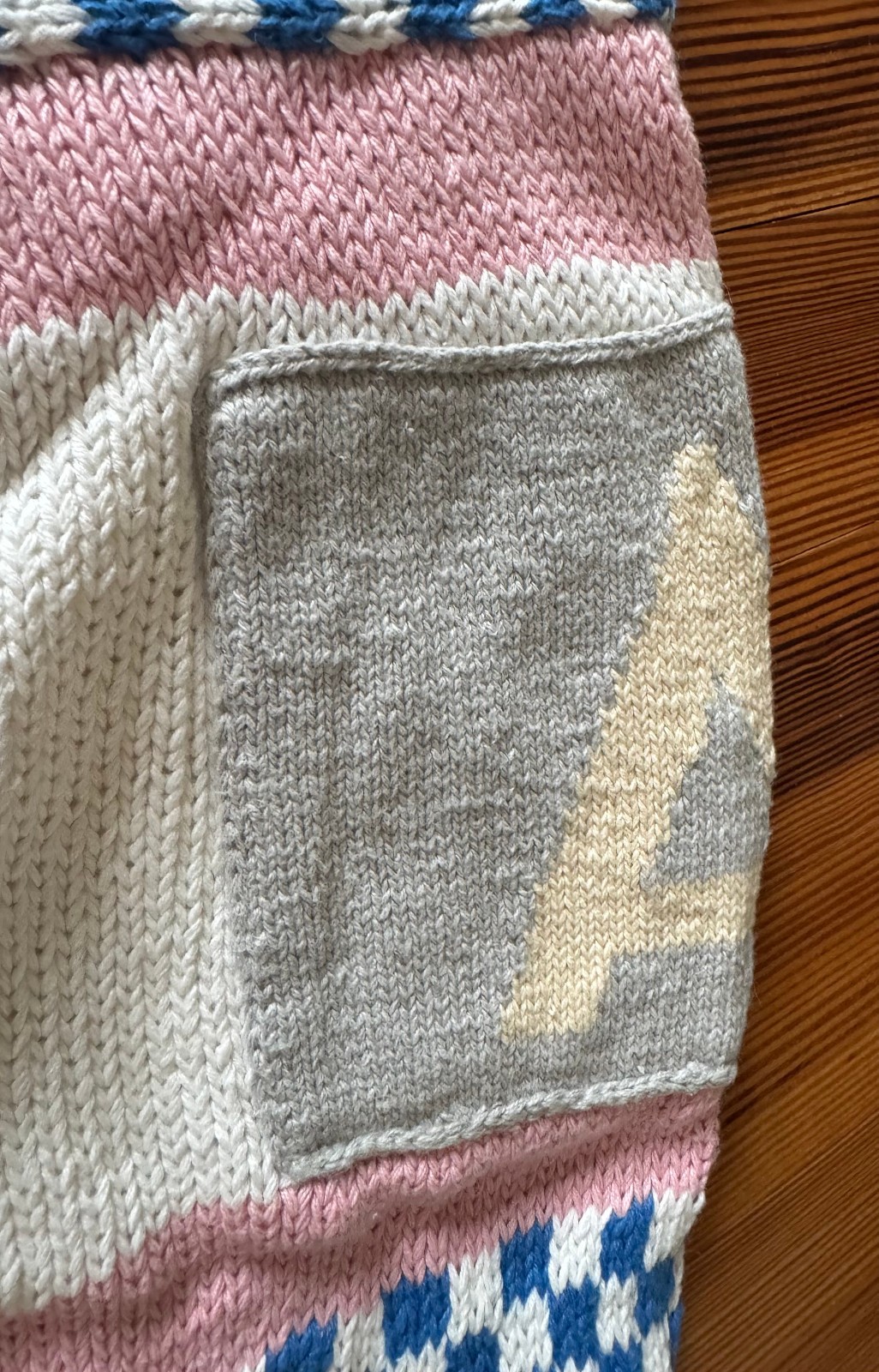 Vintage 1980’s NO! The Jeans Revolt Sweater by Claude Attias