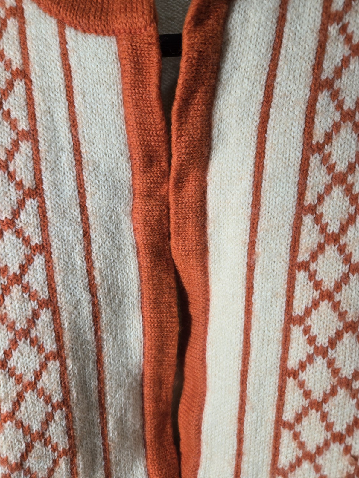 Vintage Stage 7 Cardigan 50s 60s Wool Acrylic Sweater Size Small Womens Rare