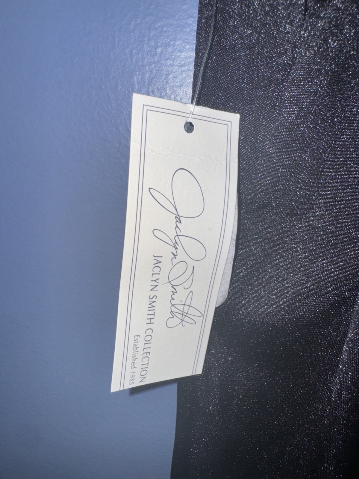 34” Waist Black Full Slip, Adjustable, Vintage Jaclyn Smith Kmart, NWT 34” Chest