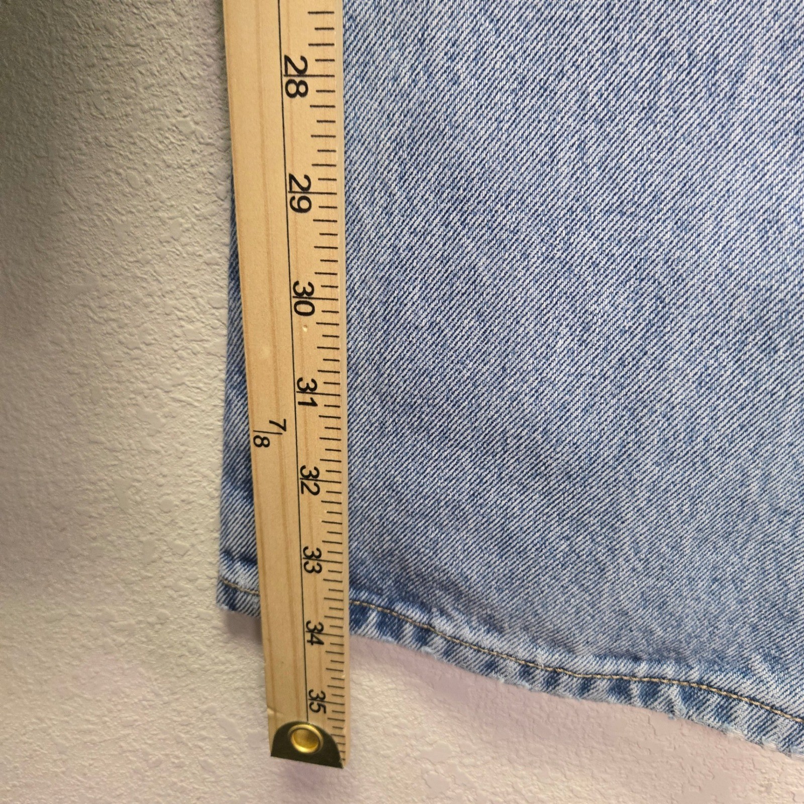 RoughRider Vintage Western Bareback Jeans 34 Long V-Yoke Straight Leg Mom Jean