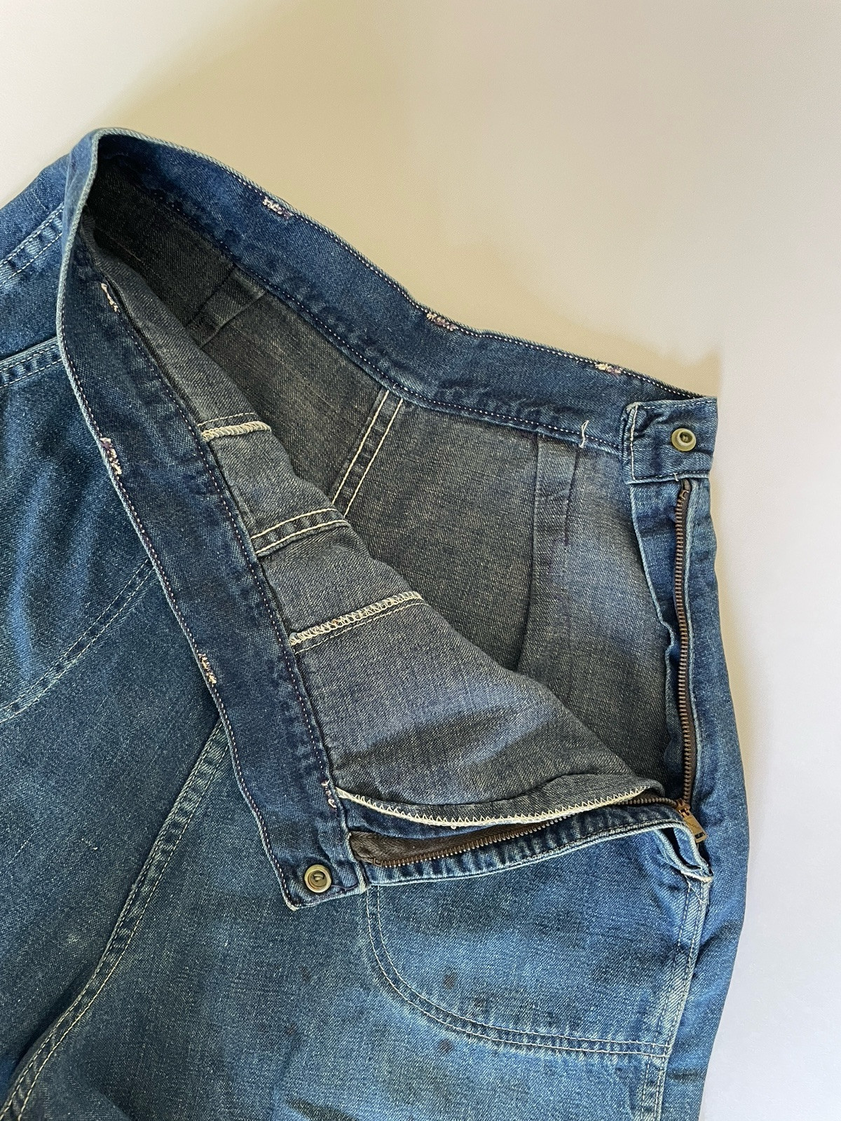 Vintage 40s 50s Stockton Of Dallas Original Ranch Wear Denim Western Knickers**