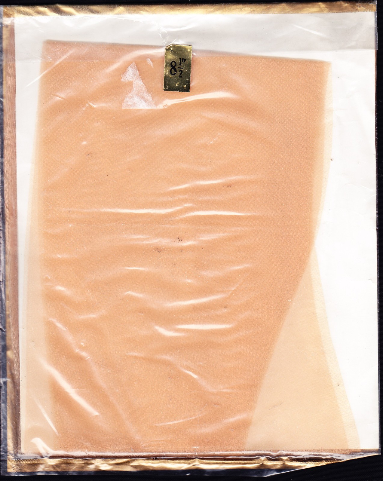 Size 8 1/2 Gorgeous pair of VINTAGE NYLON STOCKINGS – Charmette Superb Graphics