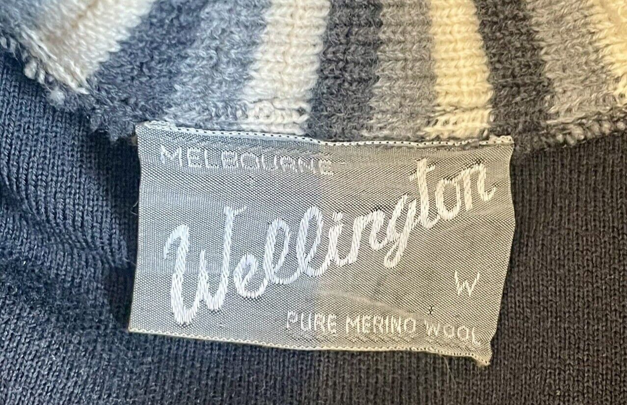 Wellington, Melbourne vintage 1950s pure merino wool women’s belted coat in VGC