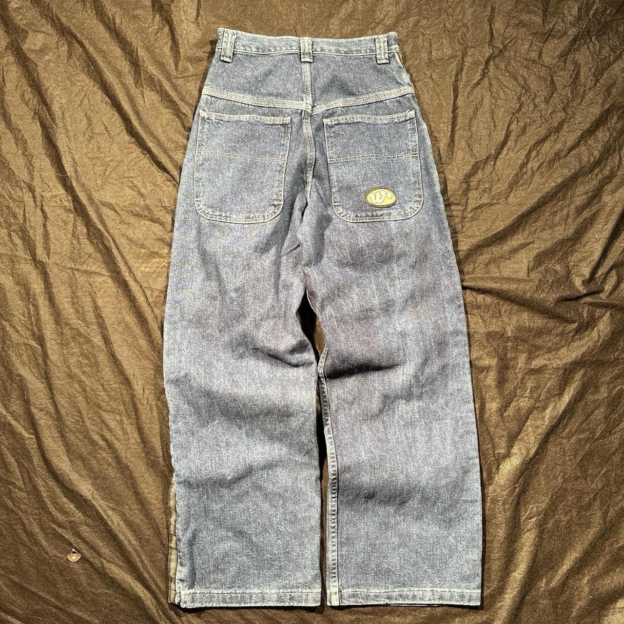 Vintage Size 24 Wrangler Wide Leg Skate Jeans